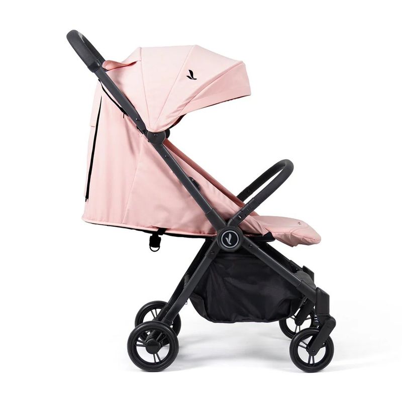 Carruaje de Paseo para Bebé Nano con Plegado Ultracompacto y Capota Amplia Color Rosado