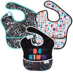 Set de 3 Baberos Impermeables para Bebé