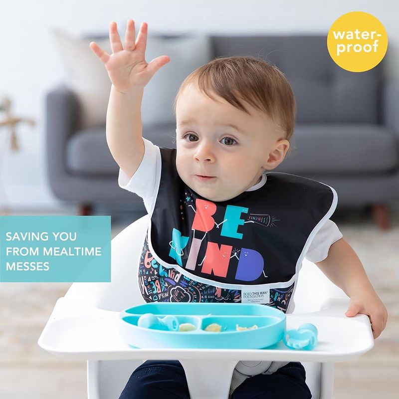 Set de 3 Baberos Impermeables para Bebé
