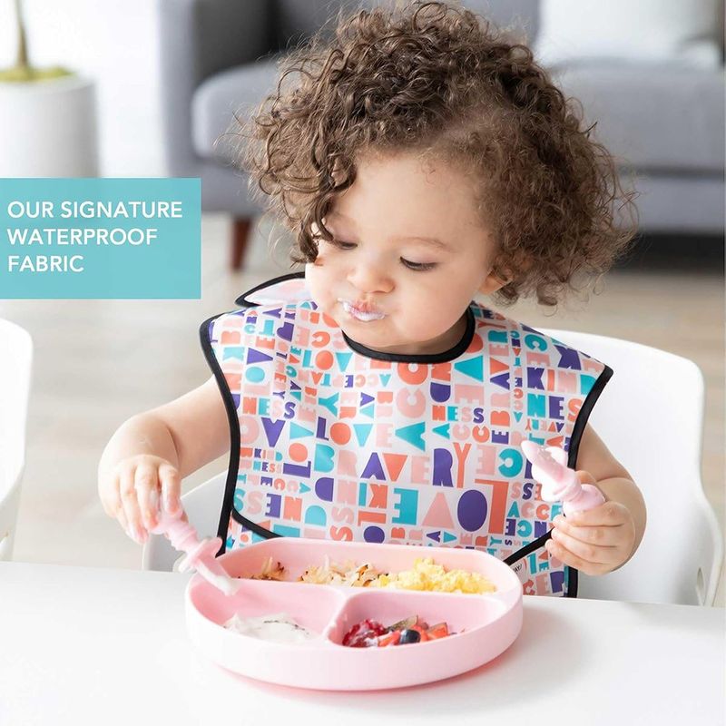 Set de 3 Baberos Impermeables para Bebé
