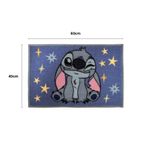 Alfombra Infantil para Baño con Diseño de Stitch de 40 X 60 Cm