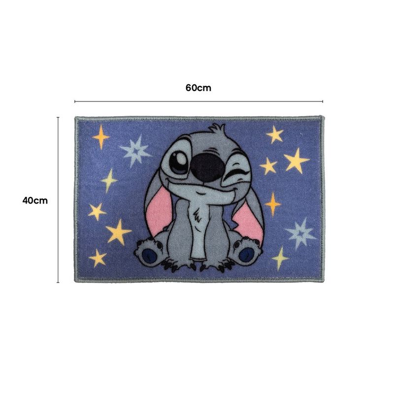 Alfombra Infantil para Baño con Diseño de Stitch de 40 X 60 Cm