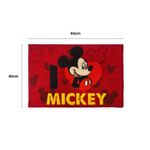 Alfombra Infantil para Baño con Diseño de Mickey de 40 X 60 Cm