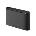 Wi-Fi Portátil con 4G LTE de 150 Mbps y Batería Recargable en Color Negro