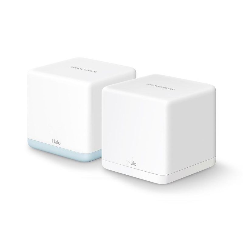 Sistema Wi-Fi Mesh de AC1200 con Doble Banda en Pack de 2 Unidades en Color Blanco