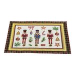 Individual Navideño de Cascanueces 33 x 48 cm