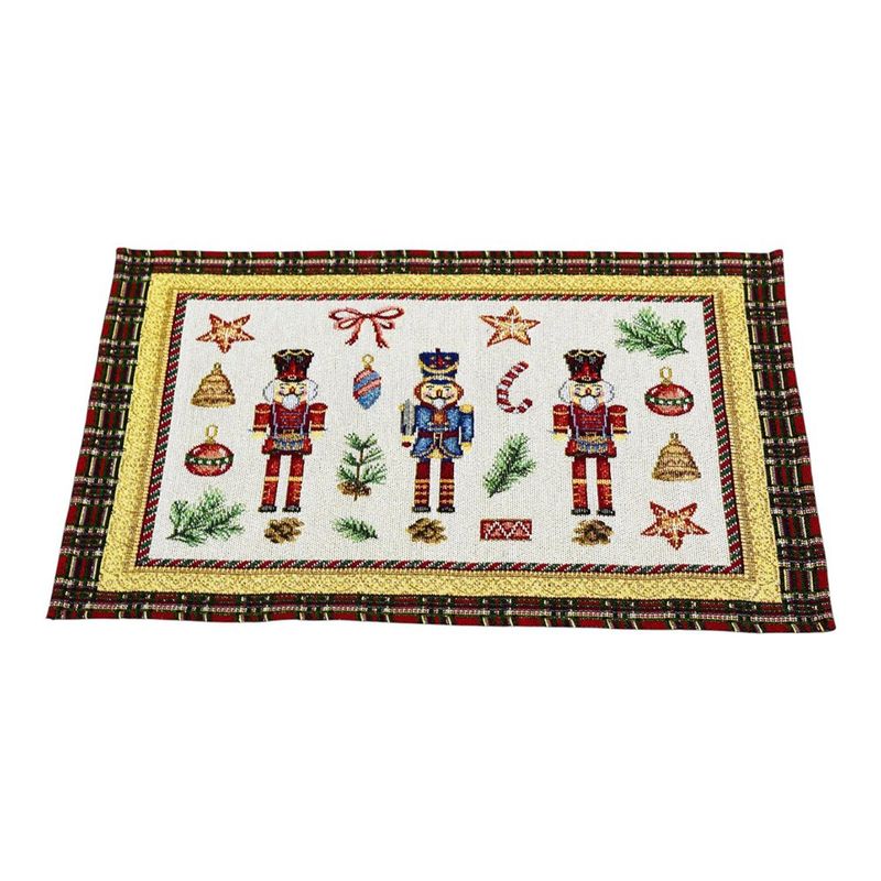 Individual Navideño de Cascanueces 33 x 48 cm