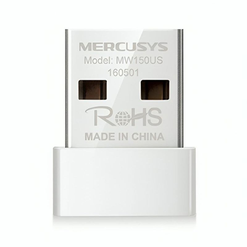 Adaptador Nano USB Inalámbrico Wi-Fi N150 en Color Blanco