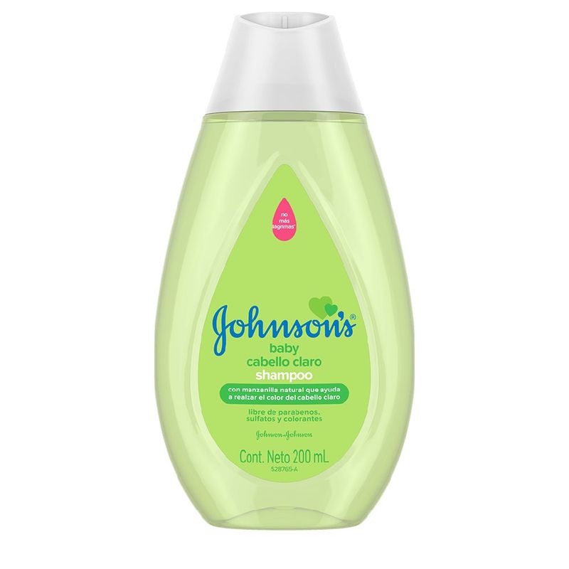 Shampoo Johnson'S Baby Cabello Claro 200 Ml - Johnson & Johnson