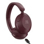 Audífonos Inalámbricos Power Headphones con Cancelación Activa de Ruido Bluetooth 5.4 en Color Rojo