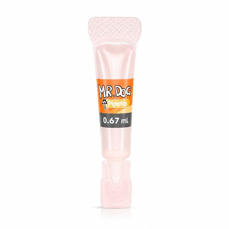 Pipeta Antipulgas, Piojos y Garrapatas para Perros desde 1 a 10 kg de 0.67 mL