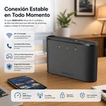 Wi-Fi Portátil con 4G LTE de 150 Mbps y Batería Recargable en Color Negro