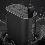 Bocina Inalámbrica Power Mini con Bluetooth 5.3 Resistente al Agua IPX6 en Color Negro