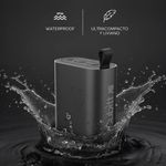 Bocina Inalámbrica Power Mini con Bluetooth 5.3 Resistente al Agua IPX6 en Color Negro