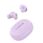 Audífonos Inalámbricos TWS Power Buds con Cancelación Activa de Ruido Bluetooth 5.4 en Color Lila