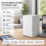 Router Inalámbrico 4G LTE N300 de 300 Mbps con Ranura Nano y SIM en Color Blanco