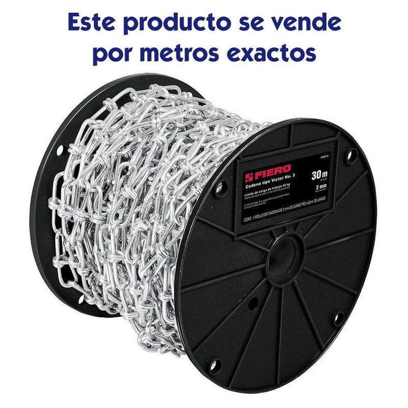 Cadena para Sujeción de 4.1 Mm Venta por Metro