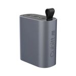 Bocina Inalámbrica Power Mini con Bluetooth 5.3 Resistente al Agua IPX6 en Color Gris Oscuro