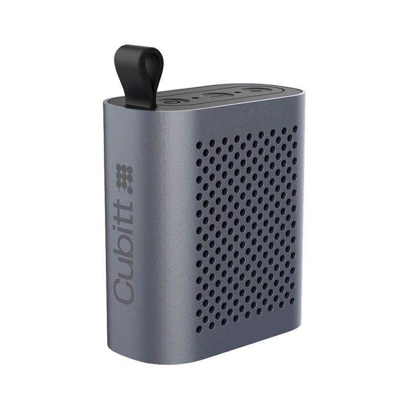 Bocina Inalámbrica Power Mini con Bluetooth 5.3 Resistente al Agua IPX6 en Color Gris Oscuro