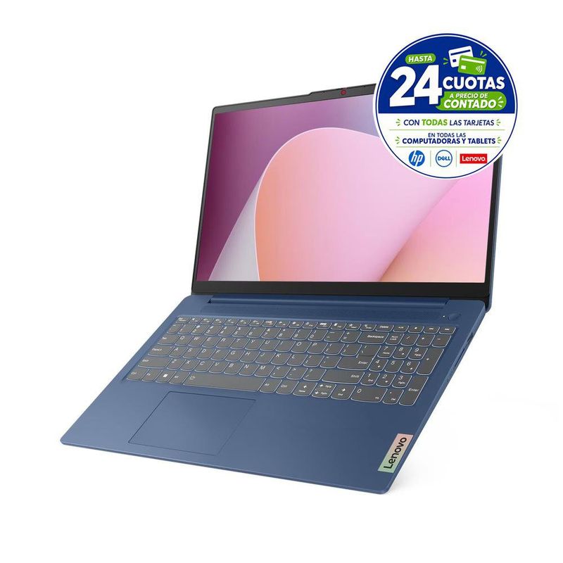 Laptop Lenovo IdeaPad Slim 3 15ABR8 Ryzen 5 16GB RAM 512GB SSD Azul 15.6"