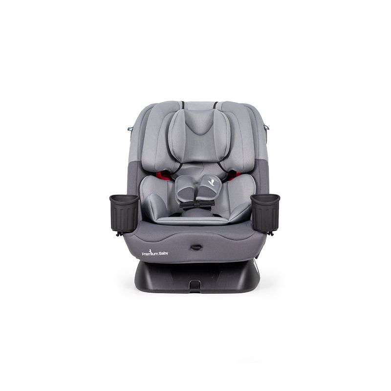 Silla para Carro Todas las Etapas hasta 45 Kg con Arnés de 5 Puntos LATCH y Modo Booster Gris