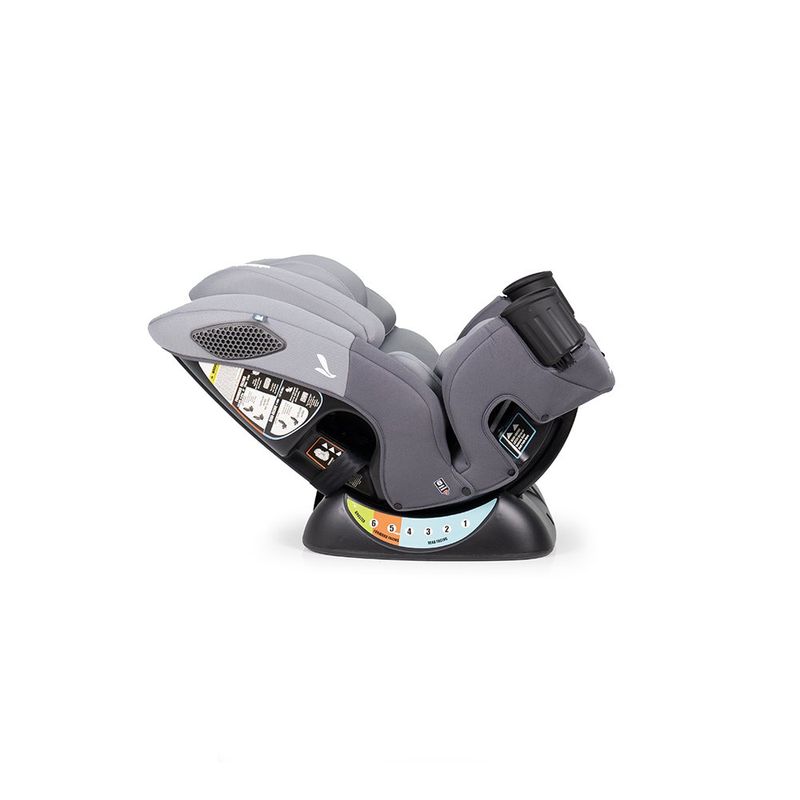 Silla para Carro Todas las Etapas hasta 45 Kg con Arnés de 5 Puntos LATCH y Modo Booster Gris