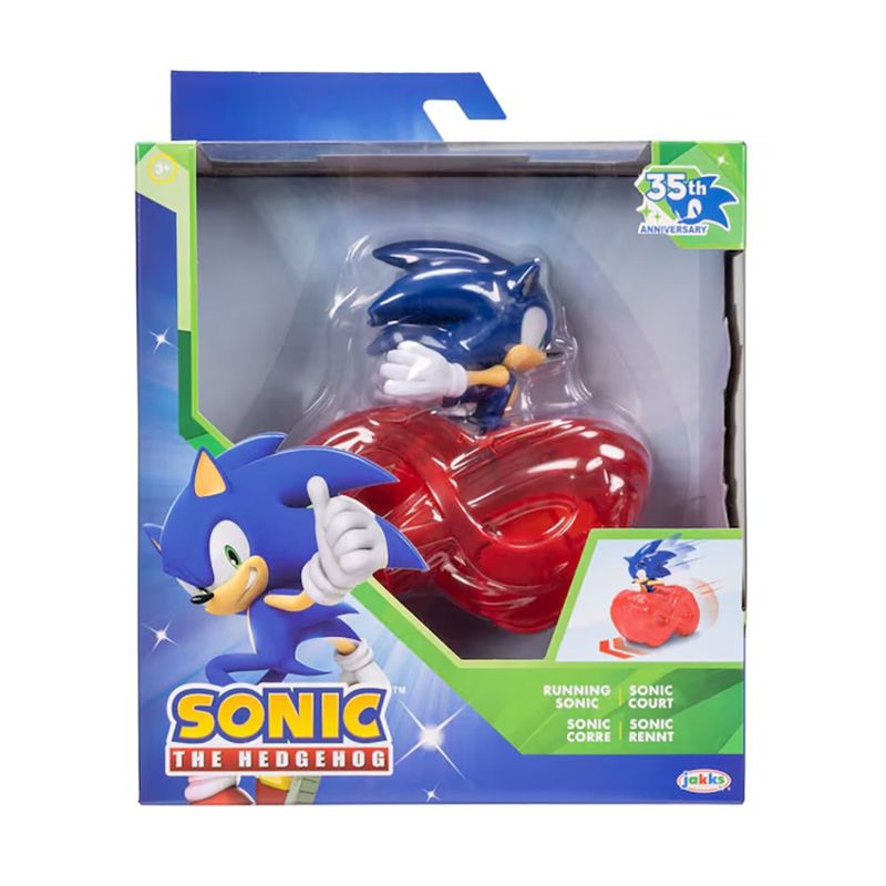 Figura de Acción Sonic the Hedgehog de 4 Plg Articulada con Accesorio - Presentación Surtida