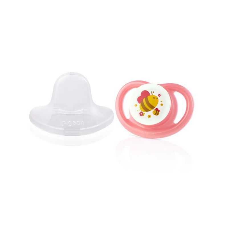 Chupete Odontológico Talla M para 6+ Meses Diseño Ergonómico Súper Ligero para Niña Rosa