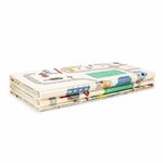 Alfombra Plegable con Cerco para Bebé Estampado Ciudad
