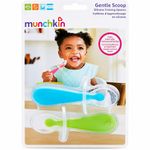 Set de 2 Cucharas Ultrasuaves Entrenadoras de Silicona para Bebé - Colores Surtidos