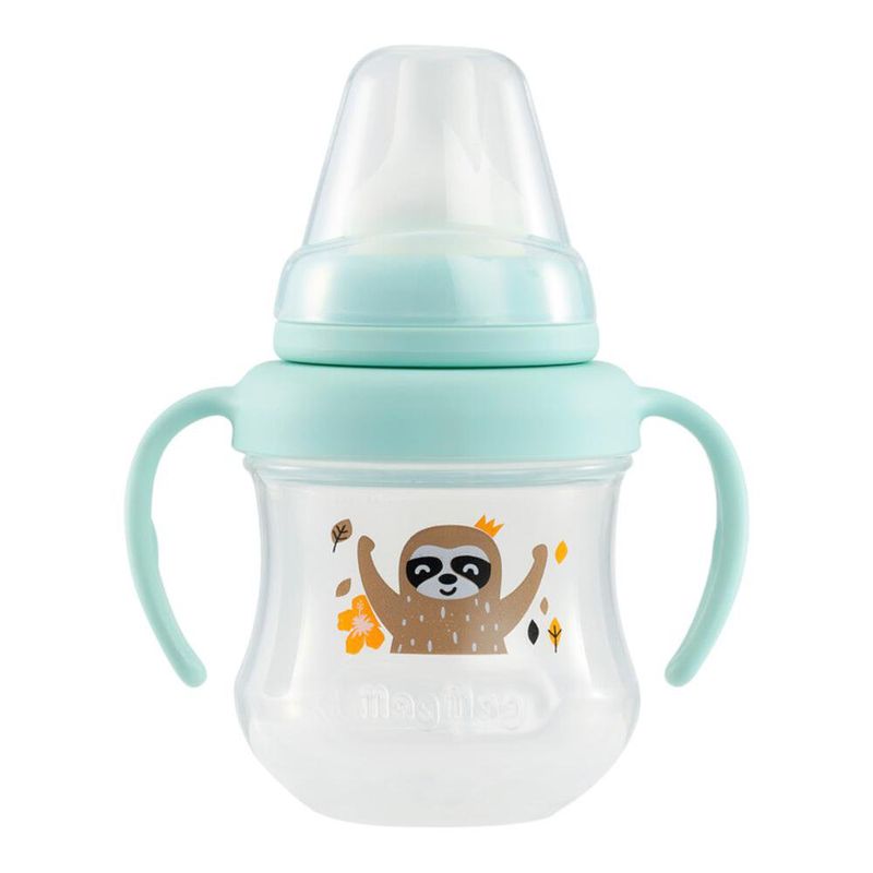 Vaso de Transición con Boquilla Flexible Etapa 2 Verde 200 ml
