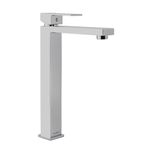 Mezcladora Monomando para Baño Alto Acabado Cromo