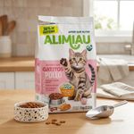 Alimento Alimiau para Gatitos Sabor Pollo de 2.2 Lb