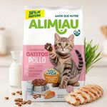 Alimento Alimiau para Gatitos Sabor Pollo de 2.2 Lb