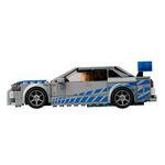 LEGO Speed Champions Nissan Skyline GT-R (R34) de 2 Fast 2 Furious #76917 de 319 Piezas
