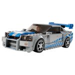 LEGO Speed Champions Nissan Skyline GT-R (R34) de 2 Fast 2 Furious #76917 de 319 Piezas