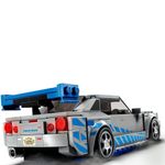 LEGO Speed Champions Nissan Skyline GT-R (R34) de 2 Fast 2 Furious #76917 de 319 Piezas