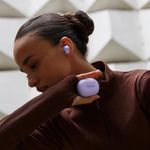 Audífonos Inalámbricos TWS Power Buds con Cancelación Activa de Ruido Bluetooth 5.4 en Color Lila