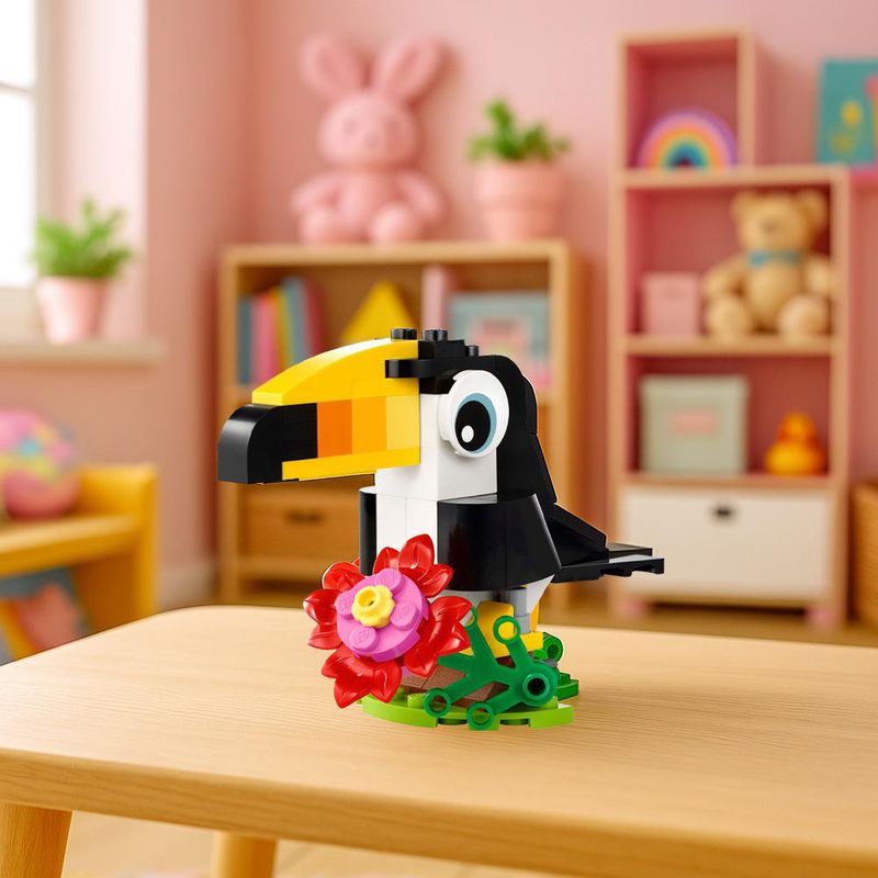 LEGO Creator 3 en 1 Tucán Tropical #30688 de 59 Piezas