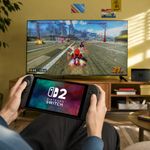 Consola Nintendo Switch 2 con Mario Kart World Digital