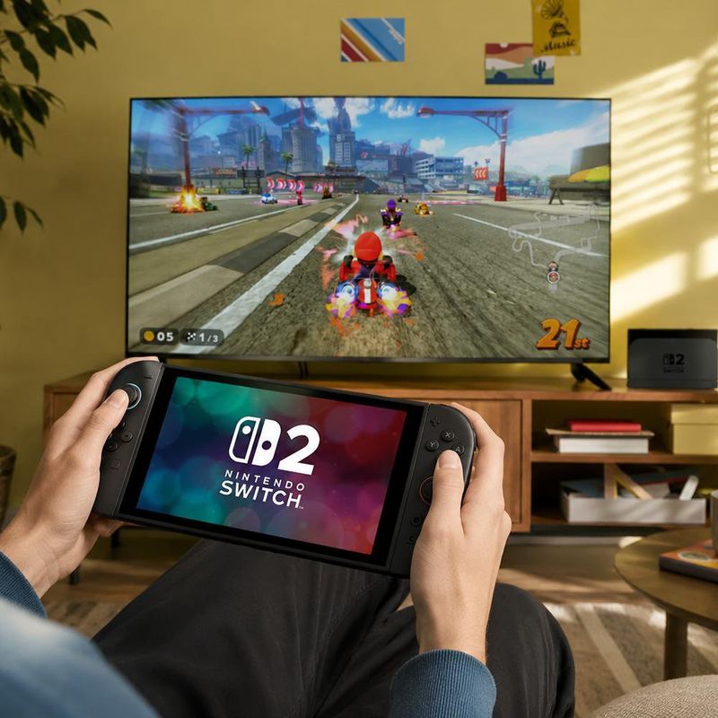 Consola Nintendo Switch 2 con Mario Kart World Digital