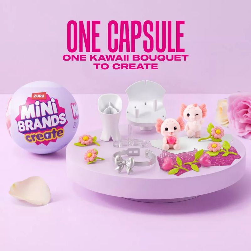 Mini Brands Create Kawaii Bouquet en Presentación Surtida