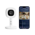 Monitor Inteligente para Bebé con Soporte Flexible Portátil, Cámara de Video 1080p y Audio Bidireccional
