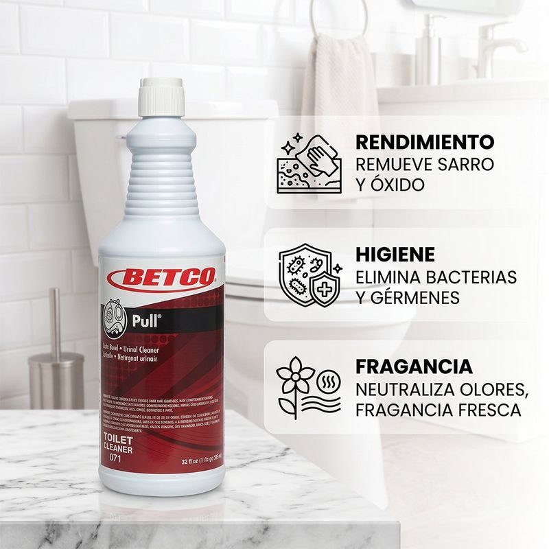 Limpiador Ácido para Loza Sanitaria 946 mL