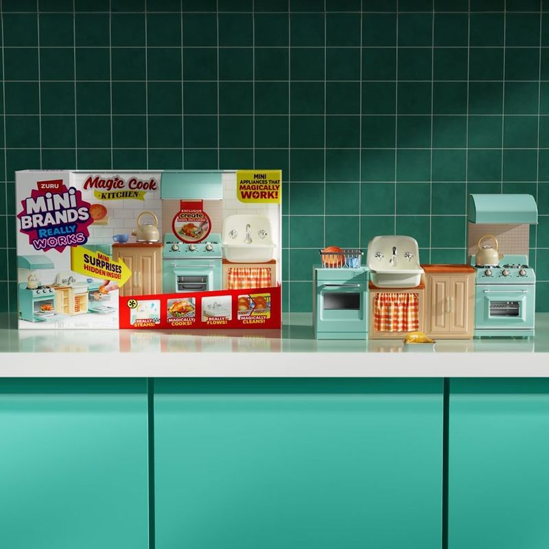 Mini Brands Playset de Cocina Mágica