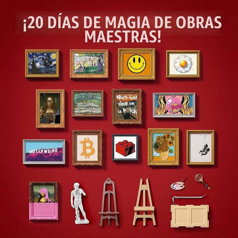 Calendario de Adviento Coleccionable Mini Brands Create Masterpieces Advent Calendar