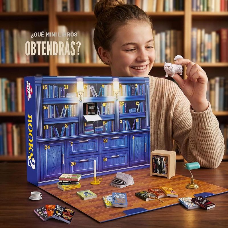 Calendario de Adviento Coleccionable Mini Brands Books 2 Advent Calendar