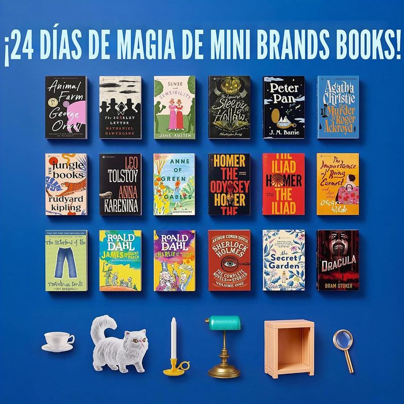 Calendario de Adviento Coleccionable Mini Brands Books 2 Advent Calendar