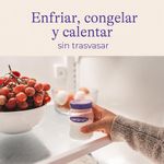 Contenedores para Almacenar Leche Materna 5 Oz con Tapa Apilable Antiderrame, 4 Unidades