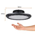 Luminaria High Bay LED de 200 W Color Negra